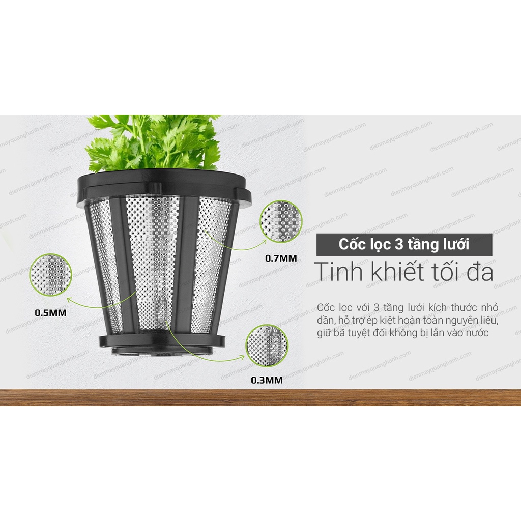 Máy Ép Chậm Trục Ngang Olivo SJ22