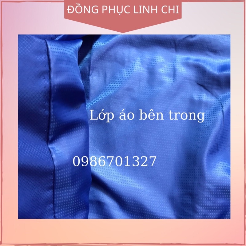 Áo Khoác Đoàn Thanh Niên Việt Nam Vải Gió 2 Lớp