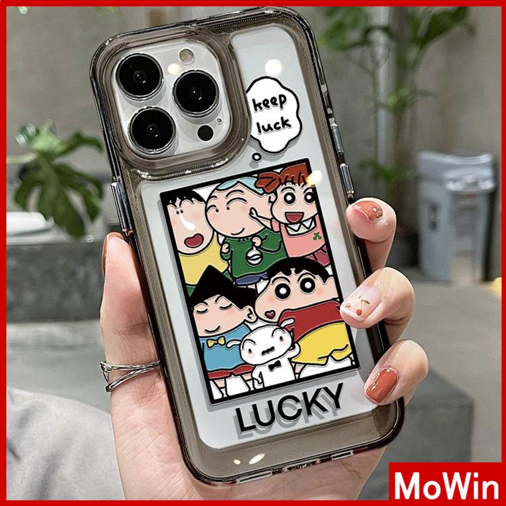 Ốp điện thoại acrylic HD nút kim loại in hoạt hình thích hợp cho iPhone 14 Plus 13 Pro Max 12 Pro Max 11 XR 7Plus