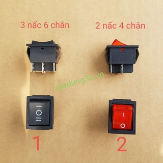 Công tắc bập bênh 3 nấc , 2 nấc , công tắc 6 chân, công tắc 4 chân