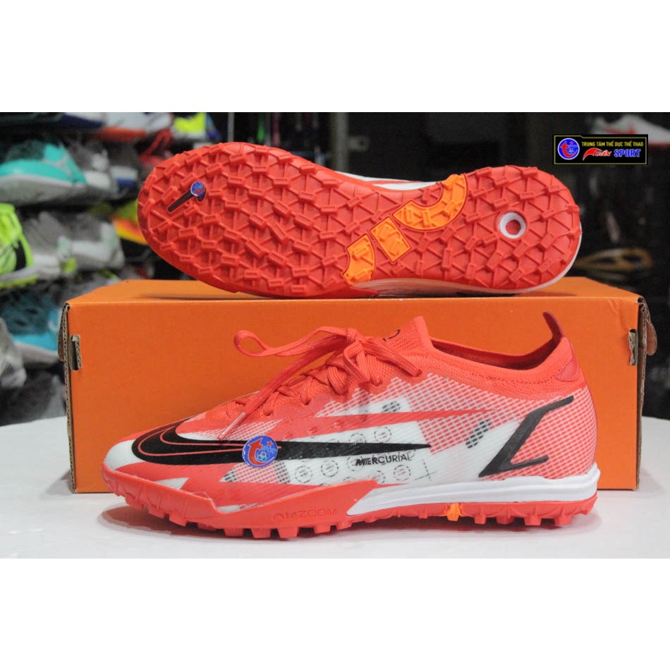 Giày đá bóng Vapor 14 Elite TF- đỏ cr7(size39-45)