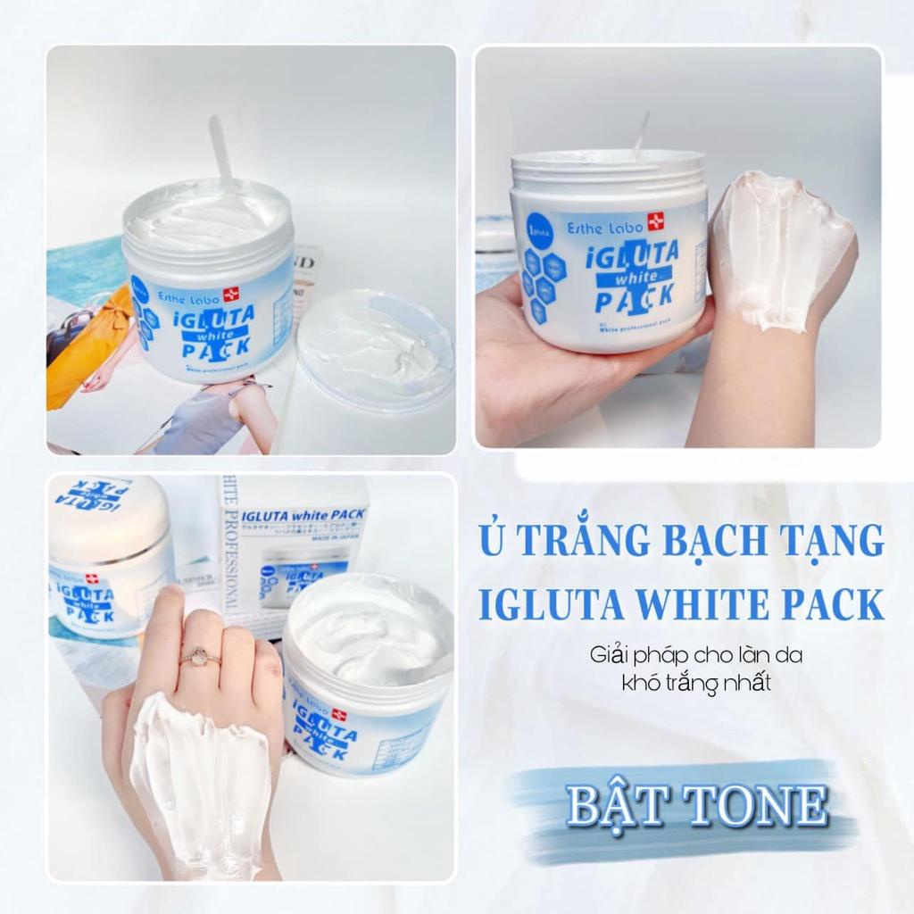 Mặt Nạ Igluta White Pack Mặt Nạ Ủ Trắng Bạch Tạng Nhật Bản Hộp 500g