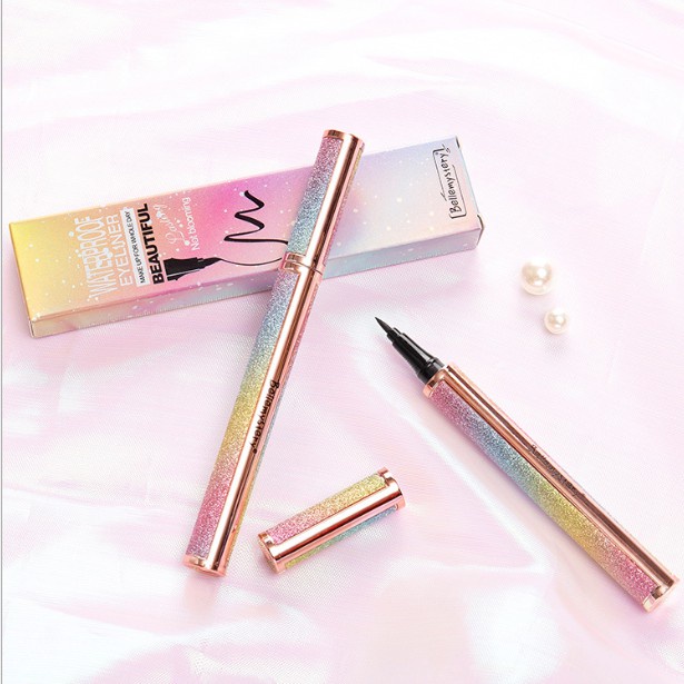 Kẻ Mắt Nước chống trôi, không lem Eyeliner BingKe Cầu Vòng Kim Tuyến Chính Hãng