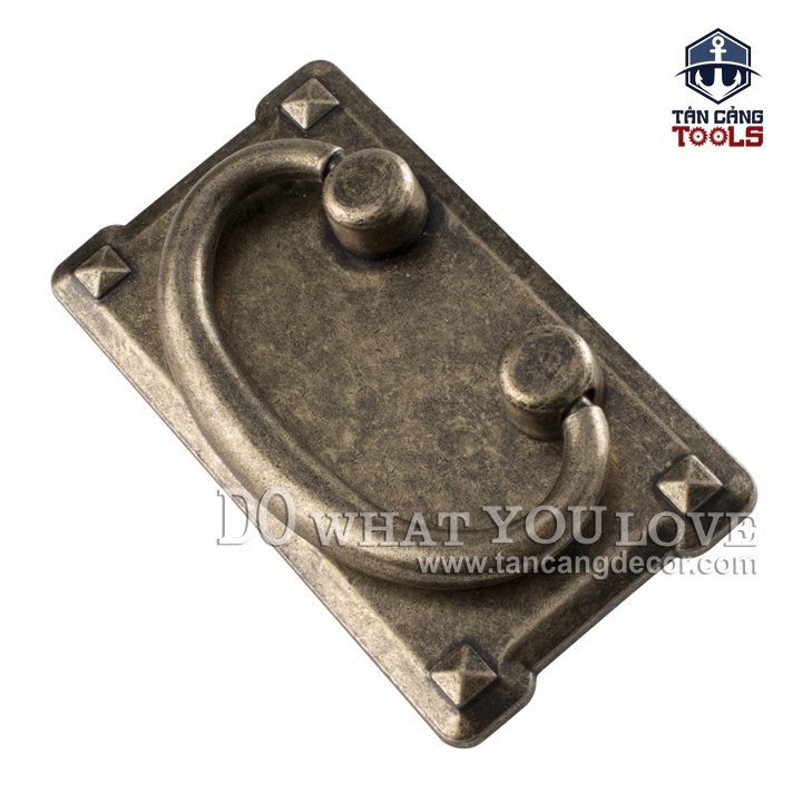 Tay Nắm 52 Vintage Hình Chữ Nhật - KT:9.5cm