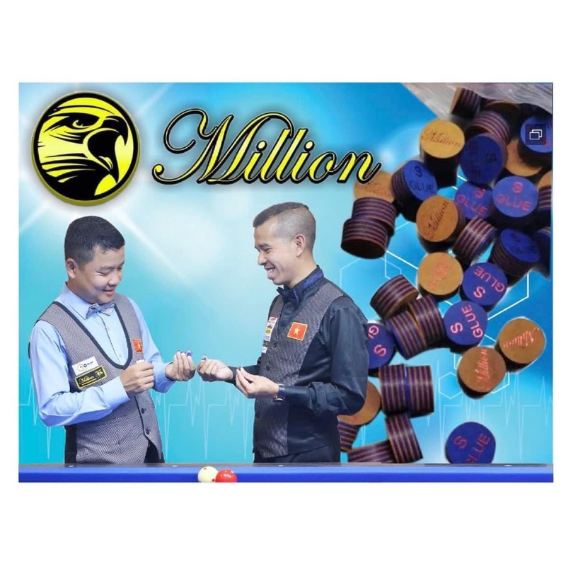 Đầu cơ bida Milion nhập khẩu Mỹ UH