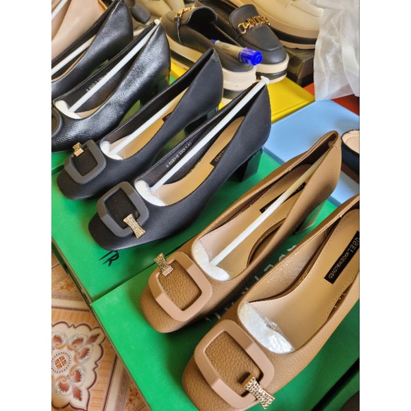 Giày gót vuông 6p