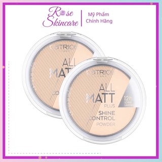 Phấn Phủ Kiềm Dầu Hoàn Hảo Catrice All Matt Plus Shine Control Powder 10g ( Mẫu Mới )