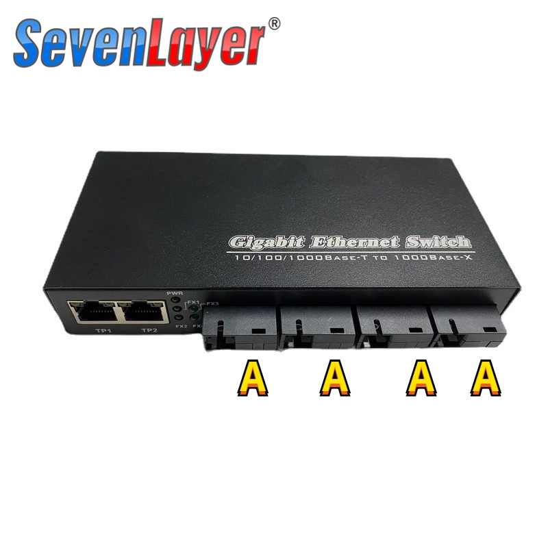 Công Tắc Quang Điện 4 1.25G SC 3 1000M RJ45