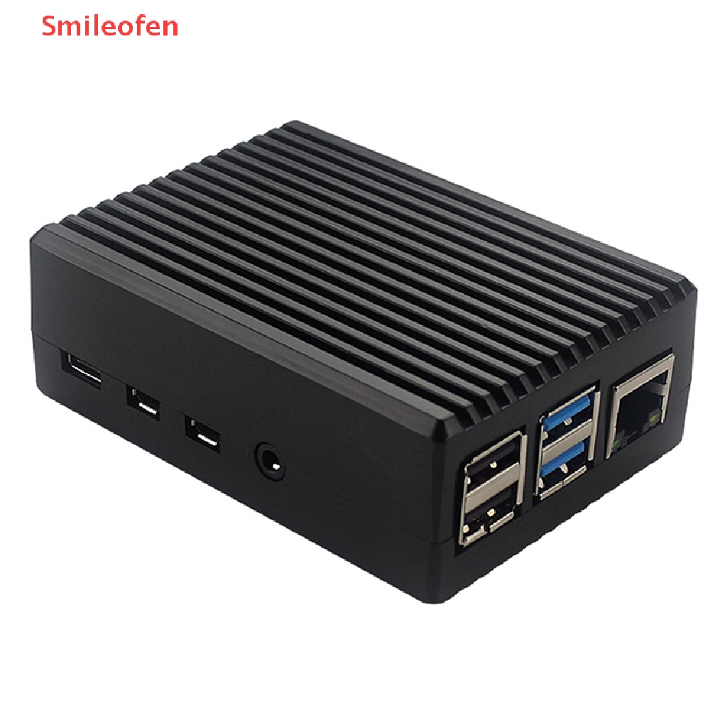 Vỏ Nhôm CNC Kèm Quạt Tản Nhiệt Cho GeeekPi Raspberry Pi 4 Pi 4B Mới