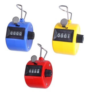 Máy bấm số cơ học câm tay đếm số lượng loại màu sắc