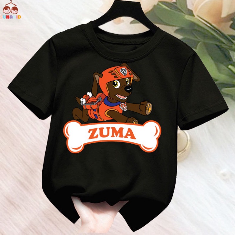 ( Km ) Áo thun trẻ em hình con chó zuma ( Bé trai và gái).áo cho bé từ 6kg-30kg.AL45.