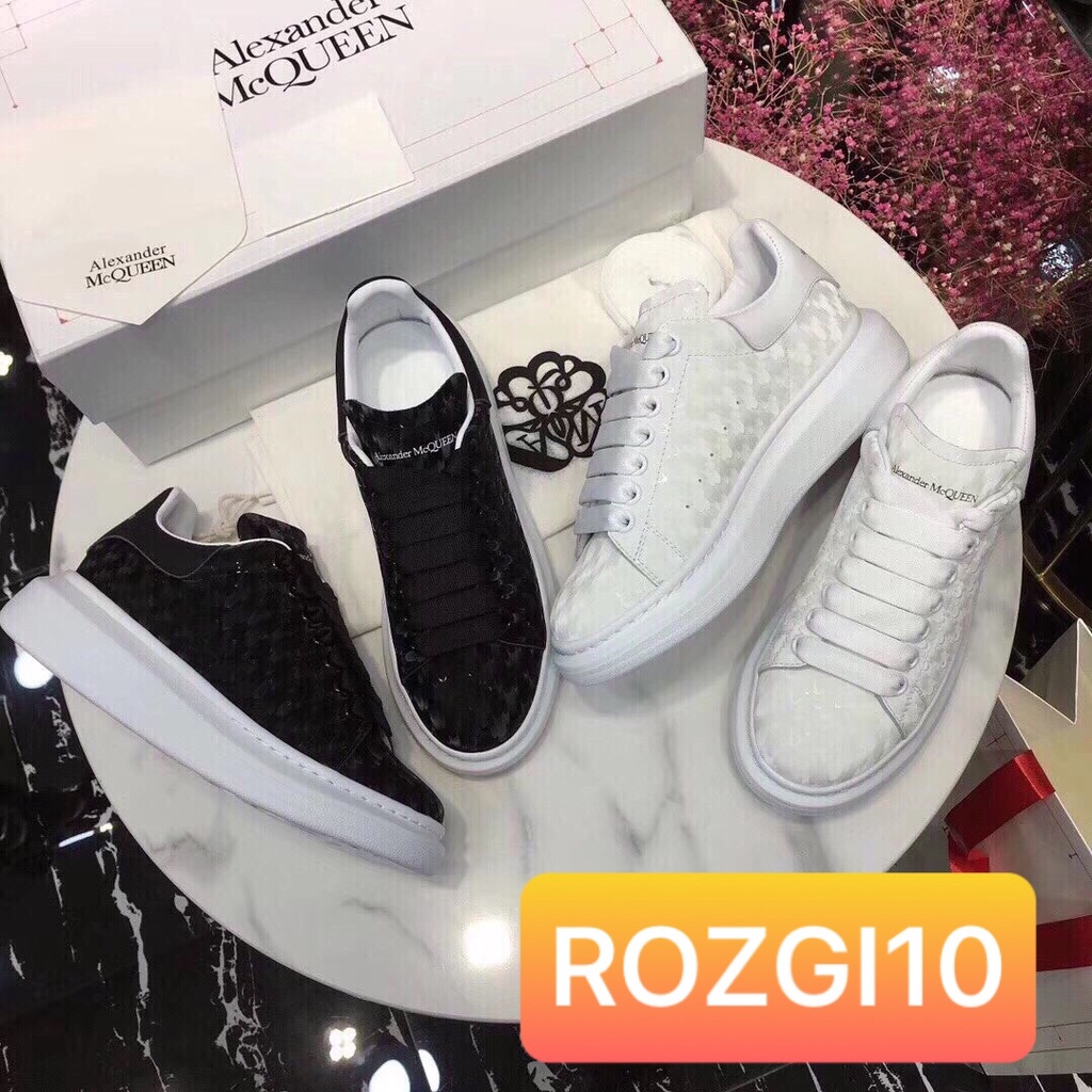 Giày thể thao nam nữ ulzzang MC queen đế độn da cao cấp