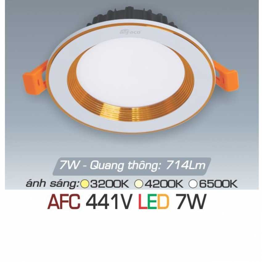Đèn LED âm trần downlight Anfaco AFC 441V