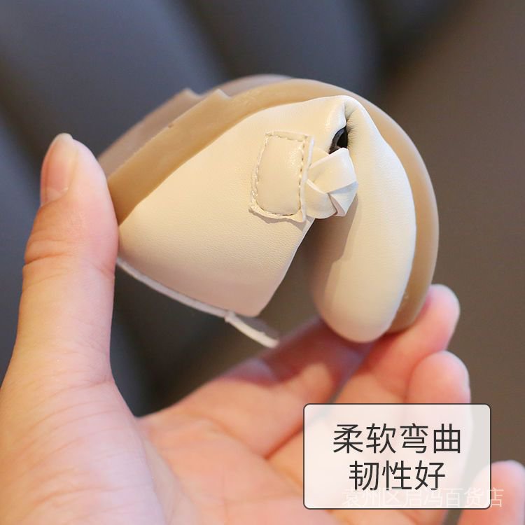 Giày Da Đế Mềm Kiểu Công Chúa Dễ Thương Cho Bé Gái 1-2 Tuổi