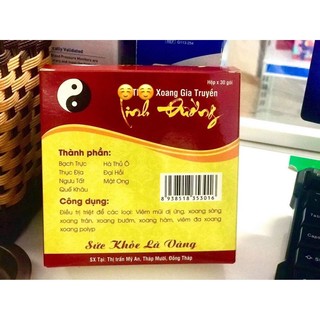 Thuoc Xoang gia truyền Linh Đường