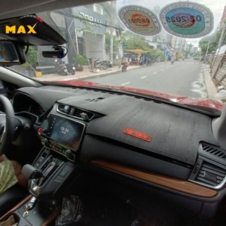 Thảm Taplo HONDA BRV CRV CIVIC CITY HRV Chất Liệu Nhung Lông Cừu Dày Da Cacbon Da Vân Gỗ  Chống Nóng MAXSTORE