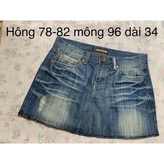 Chân váy jeans váy áo lưới y2k 2hand siêu rẻ