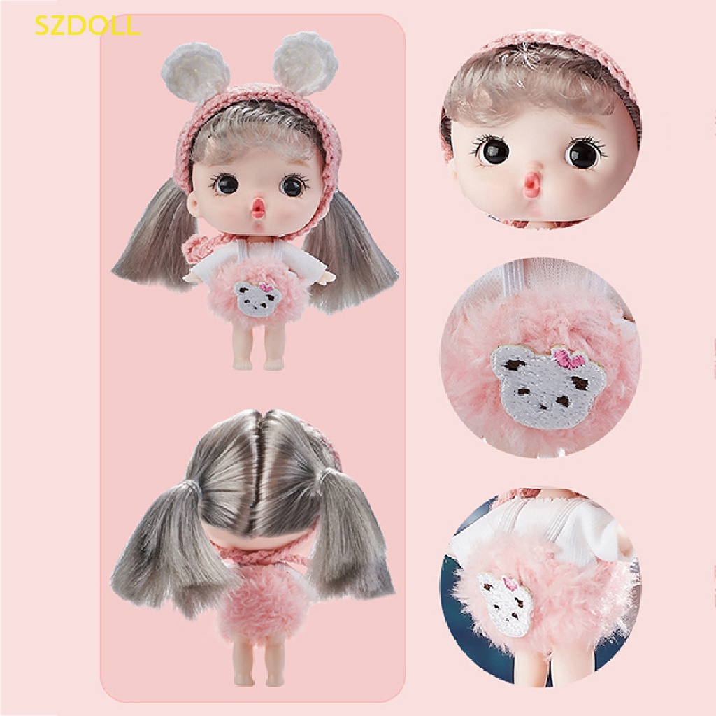 Búp Bê Đồ Chơi Mini Dễ Thương Cho Bé Gái OB11