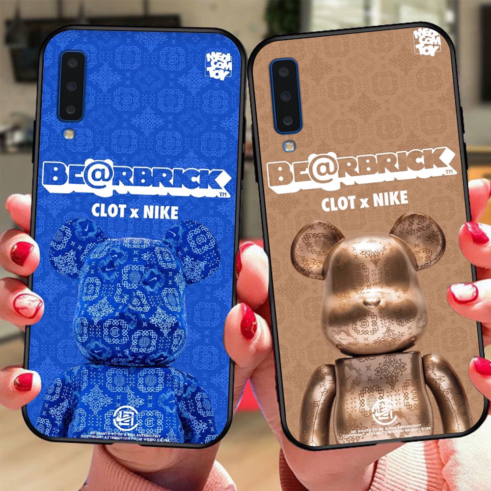 Ốp lưng điện thoại Samsung a7 2018 / ss a9 2018 in hình gấu bear, kaws, be@rbrick clot x nike