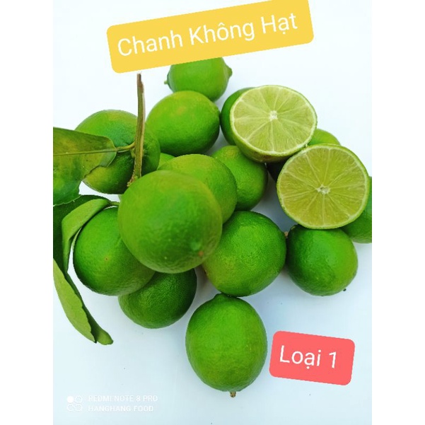 Combo 3kg Chanh không hạt Tươi Nhà trồng Loại 1