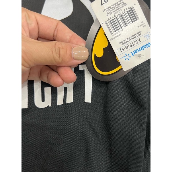 Bộ nỉ hoodie badman bé trai