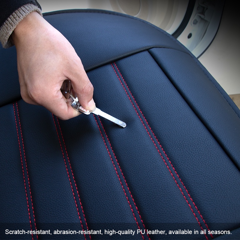 Vỏ bọc ghế ngồi SEAMETAL bốn mùa bằng da sang trọng thông dụng cho xe hơi