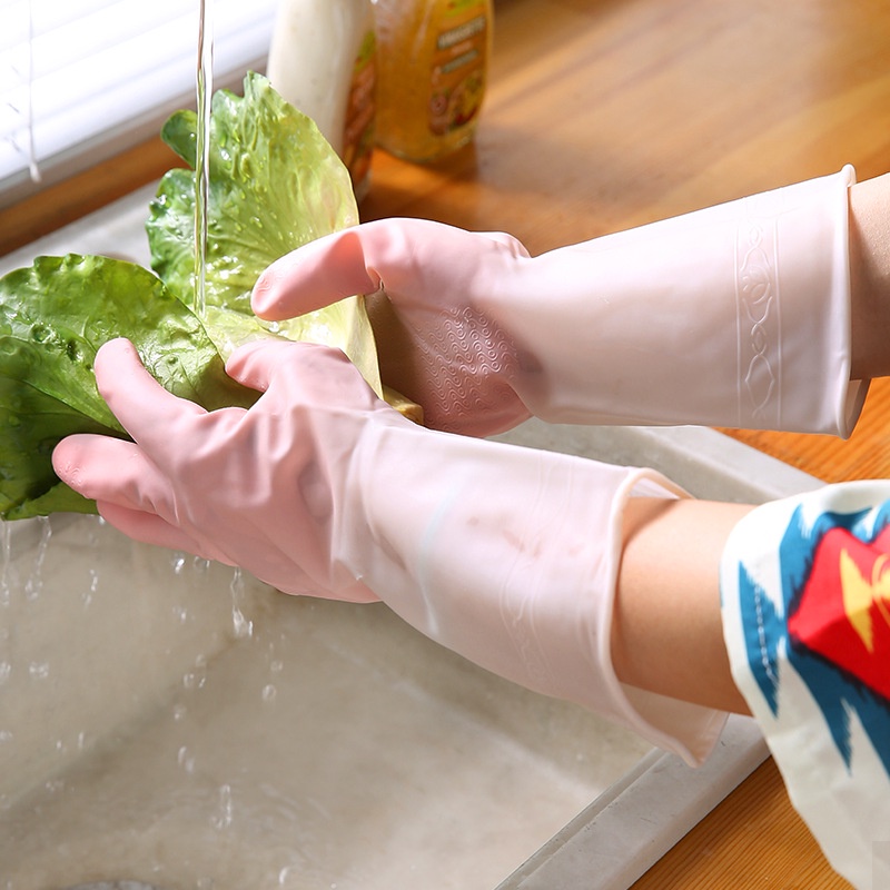 Găng tay cao su siêu dai rửa bát, rửa chén, giặt giũ, không mùi hôi giữ an oàn cho đôi tay