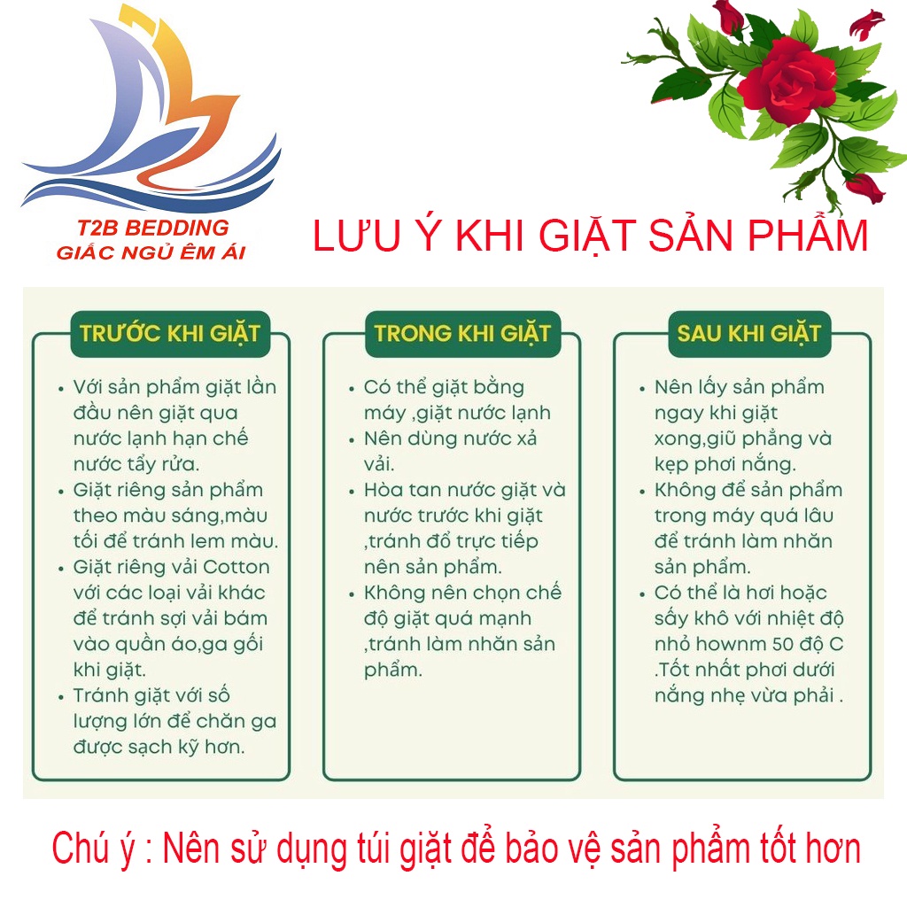 Bộ ga gối cotton poly 1m6 x 2m