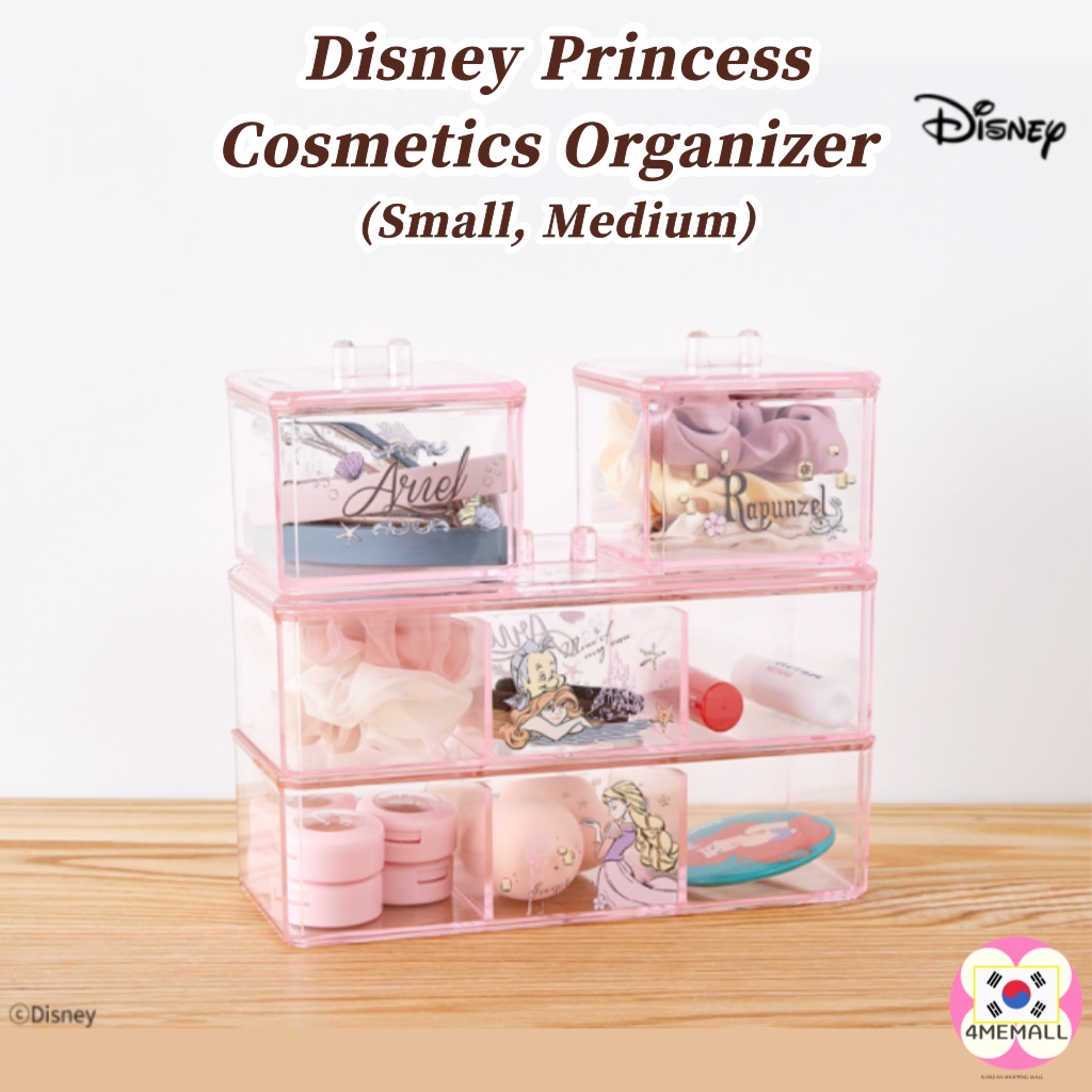 Hộp Đựng Mỹ Phẩm Công Chúa Disney (Nhỏ, Vừa, Phụ Kiện)