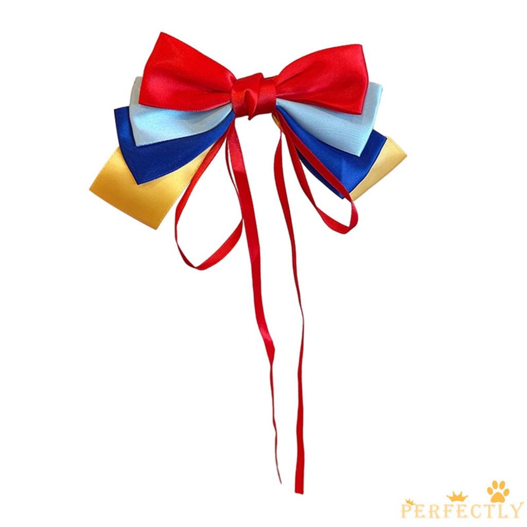 Kẹp Tóc Nơ Ruy Băng Nhiều Màu Sắc Xinh Xắn Cho Mẹ Và Bé