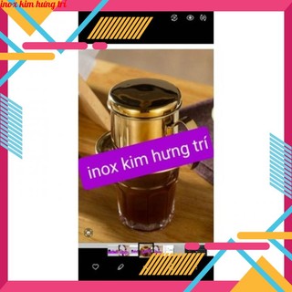 Phin cà phê inox 304 Mạ Vàng / Đen / Trắng