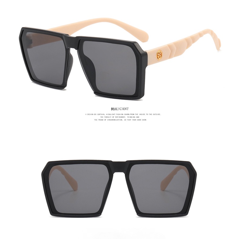 Kính Mát Gọng Vuông Lớn Cá Tính Thời Trang Hàn Quốc
