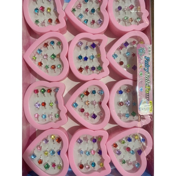 Sỉ 12 chiếc nhẫn đá cho bé siêu đẹp