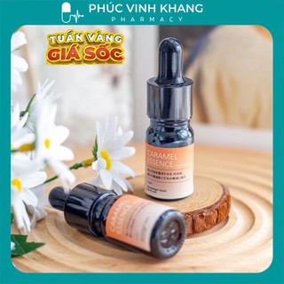 Serum mụn caramel essence nhật bản 5ml, tinh chất ngừa mụn xoá thâm tái tạo da căng mịn