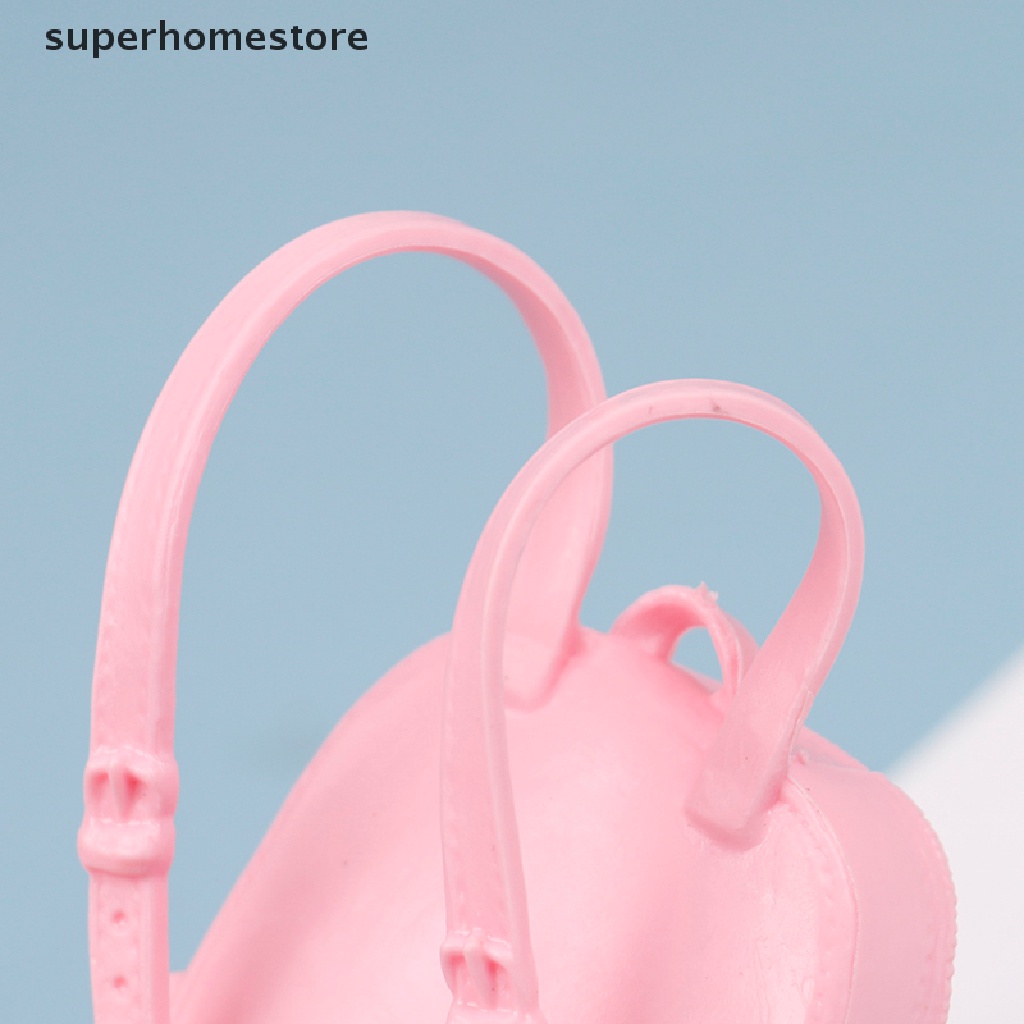 Superhomestore Túi Đi Học Bằng PVC Có Thể Tháo Rời Và Tháo Rời Cho Búp Bê Mầm Non UYI