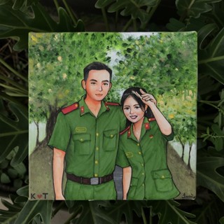 VẼ TRANH theo yêu cầu 15*15