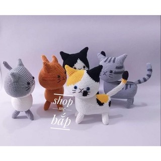 Mèo len handmade