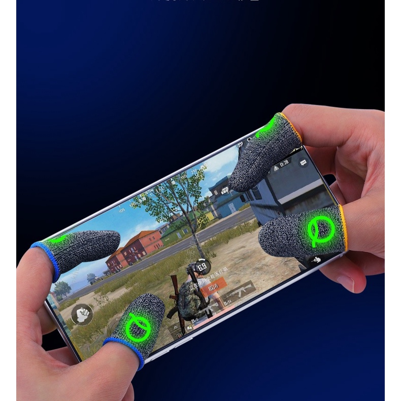 Găng tay chơi game mobile cao cấp - Phiên bản mới 2022 - Bao tay chơi game mobile ff, pubg - Chiến game mobile xuyên đêm