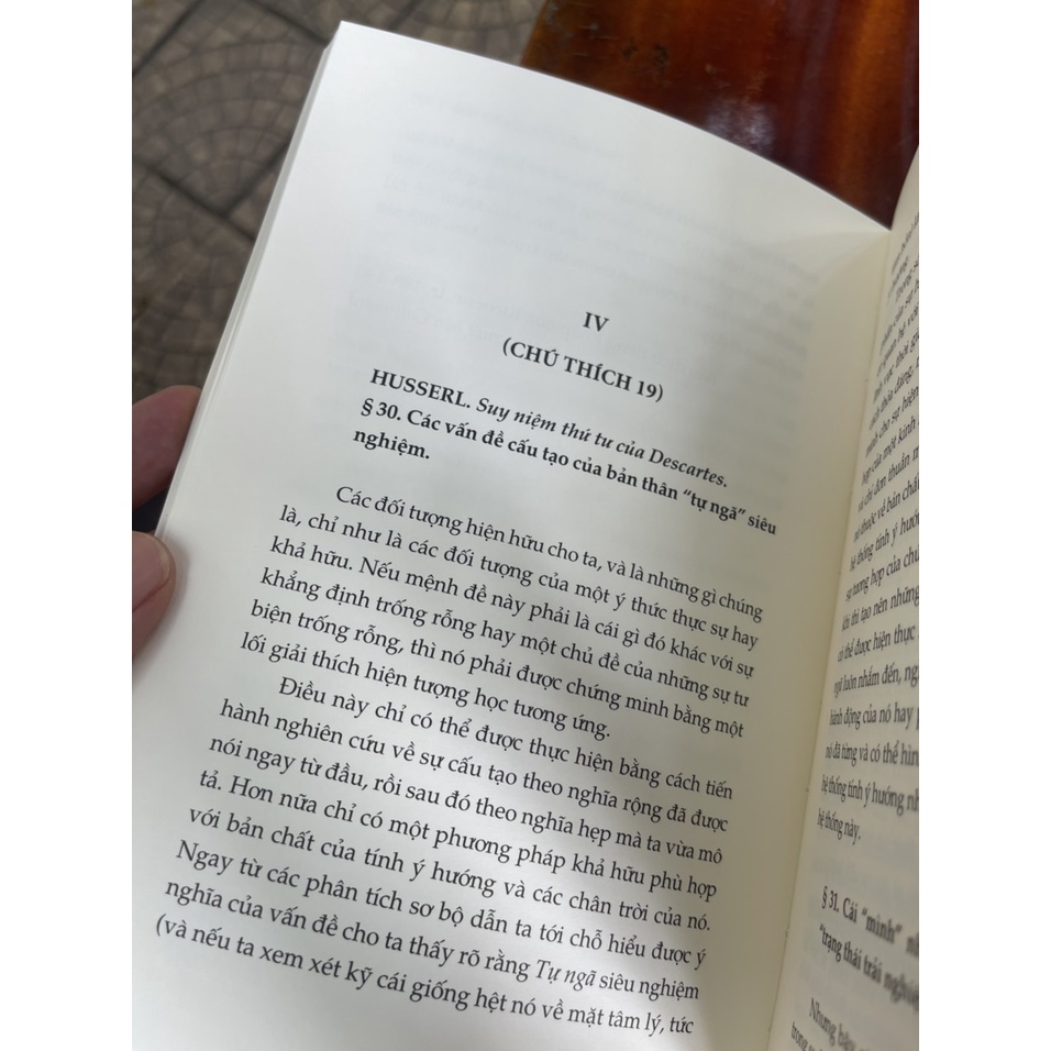 Tính Siêu Việt Của Tự Ngã - Phác Thảo Một Mô Tả Hiện Tượng Học – Jean - Paul Sartre – Nhã Nam