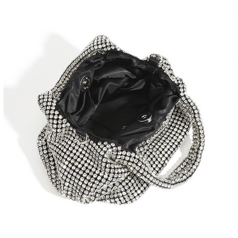 ORDER 💋 Túi xách bling đá bạc mini size 15cm