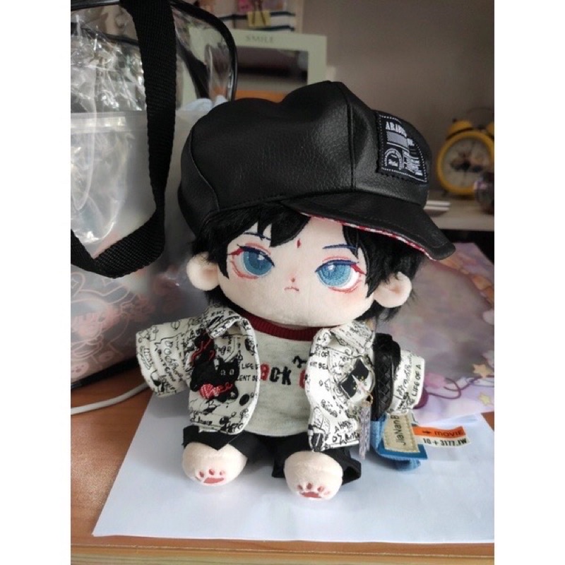 Set Báo chí gấu và Tạp chí mèo cho doll 20cm