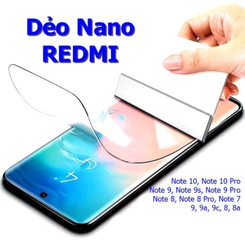 (N10)Miếng Dán Màn Hình Siêu Mỏng Dẻo Nano Cường Lực DCX-9H Xiaomi 11T/11T Pro