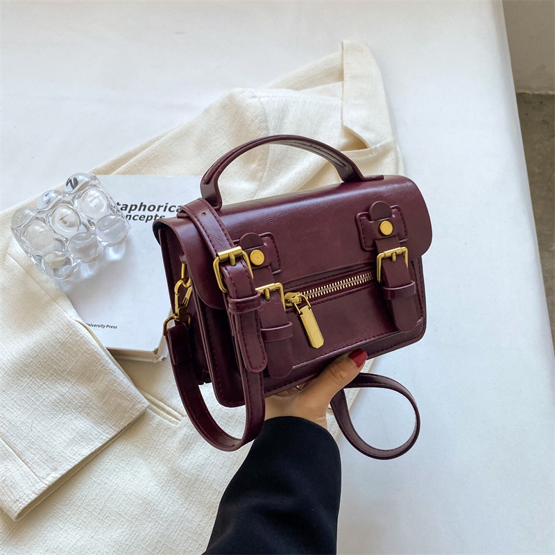 Túi Đeo Chéo Hình Vuông Cỡ Lớn Phong Cách Thời Trang