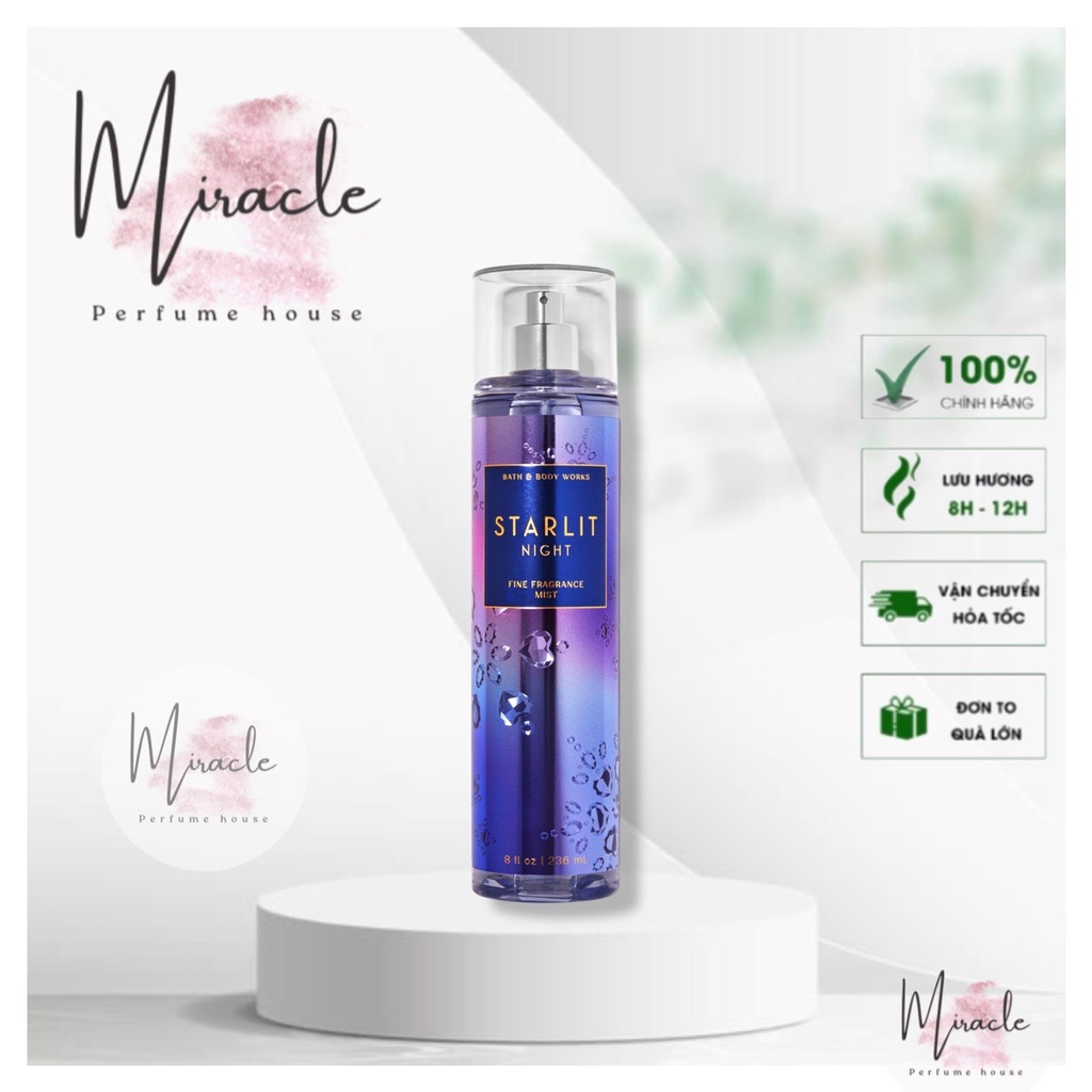 Xịt Thơm Toàn Thân Starlit Night