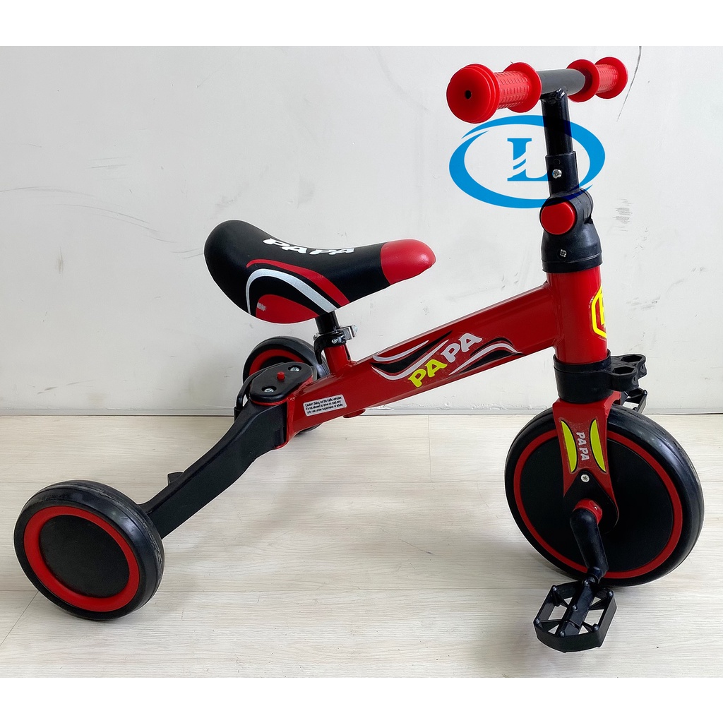 Xe Chòi chân thăng bằng 3in 1 cho bé từ 1 - 4 tuổi