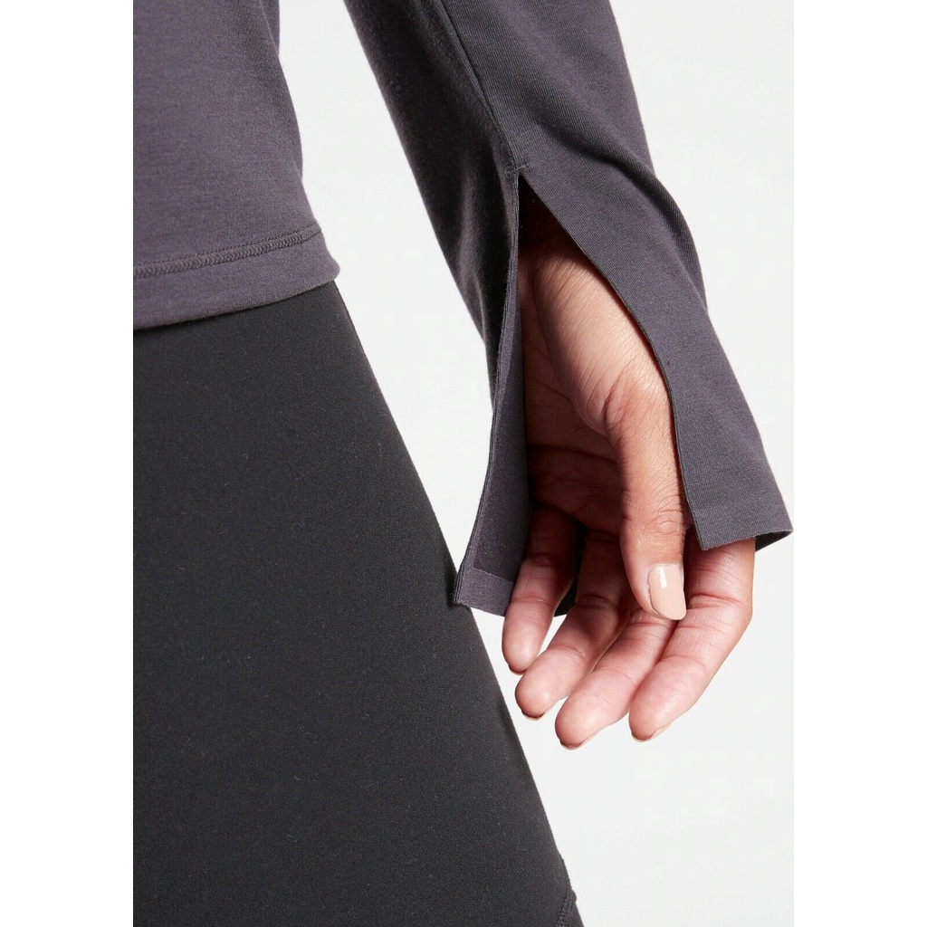 Áo thun tay dài Athleta phối tank