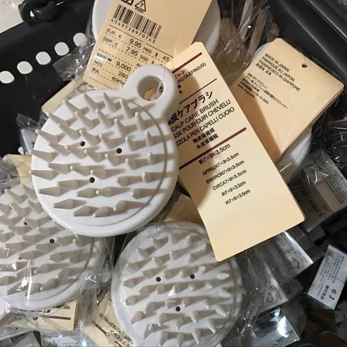 Lược gội đầu silicon massage đầu