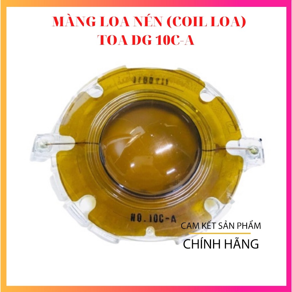 Màng loa nén 30W (Côn loa, Coil loa nén) TOA DG 10C-A dùng cho loa SC-630 và SC-630M - (HÀNG XỊN)