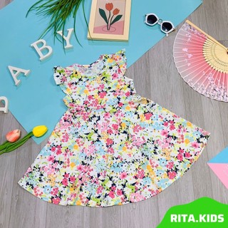 Combo 3 Váy Bé Gái Thun 100%cotton Xuất Dư Mềm Mịn 10-25kg