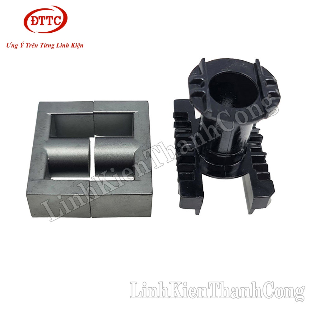Biến Áp Xung EE4215 Đứng (9+9) Lõi Hở Loại Tốt